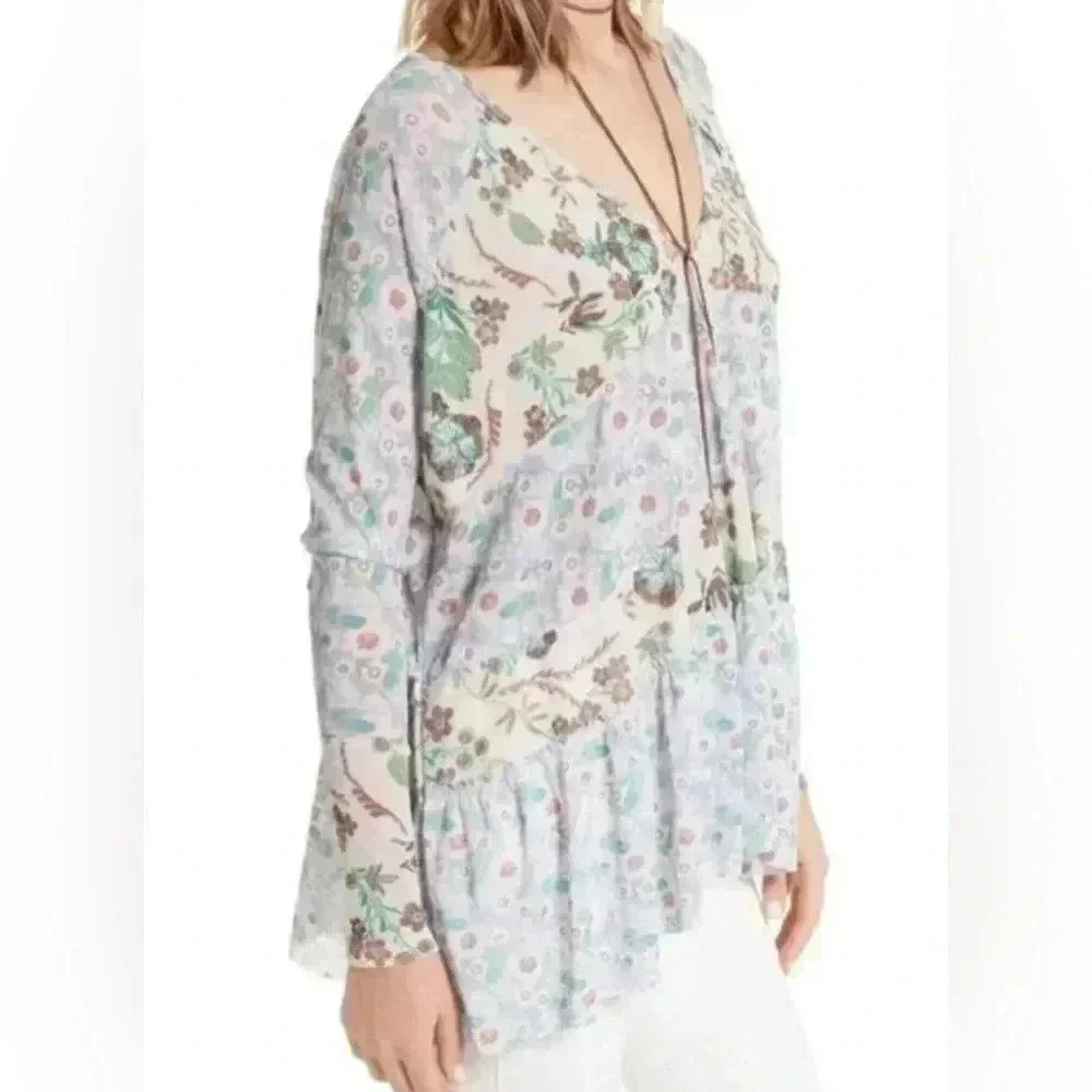 Free People Isabelle Tunic in Neutral